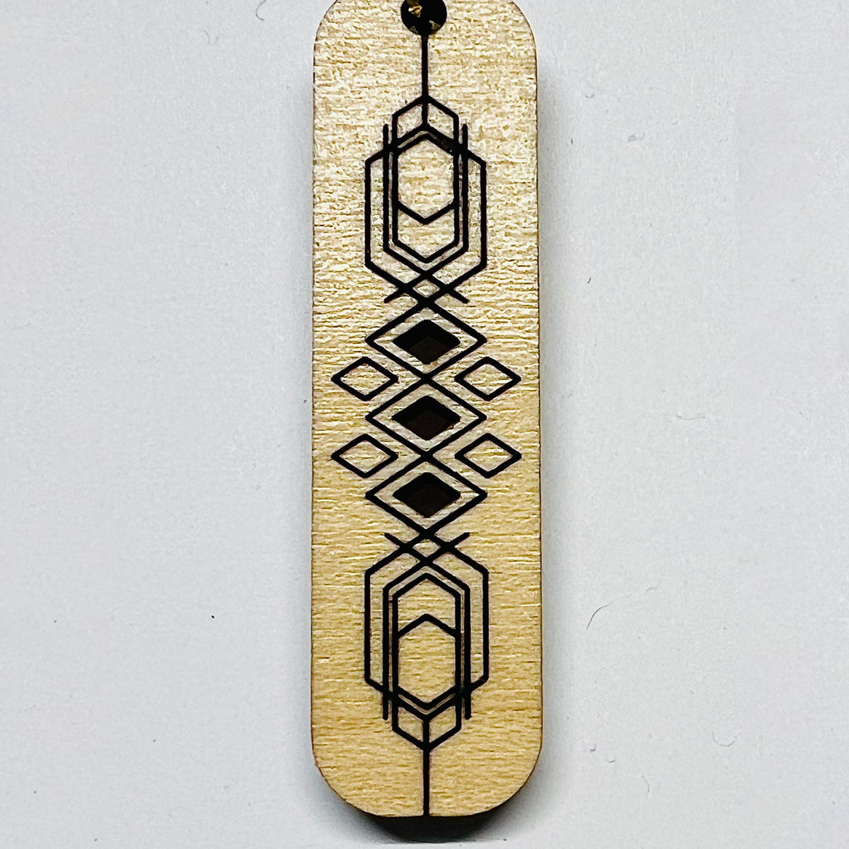 Art Deco Bar Earrings - Glowforge