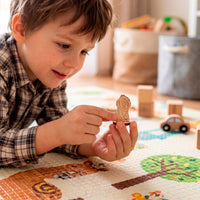 Baboon Toy - Safari Monkey Figure for Kids’ Play & Painting - Glowforge