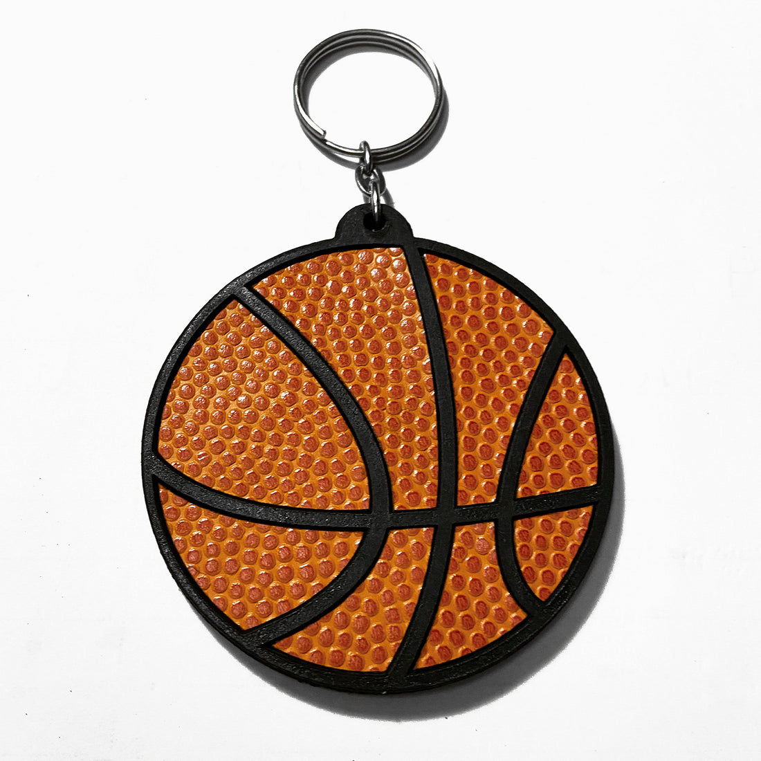Basektball Keychain Basketball Keychain or Charm – Glowforge Shop