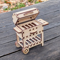 BBQ Grill Miniature - Dollhouse Furniture & Display Model - Glowforge