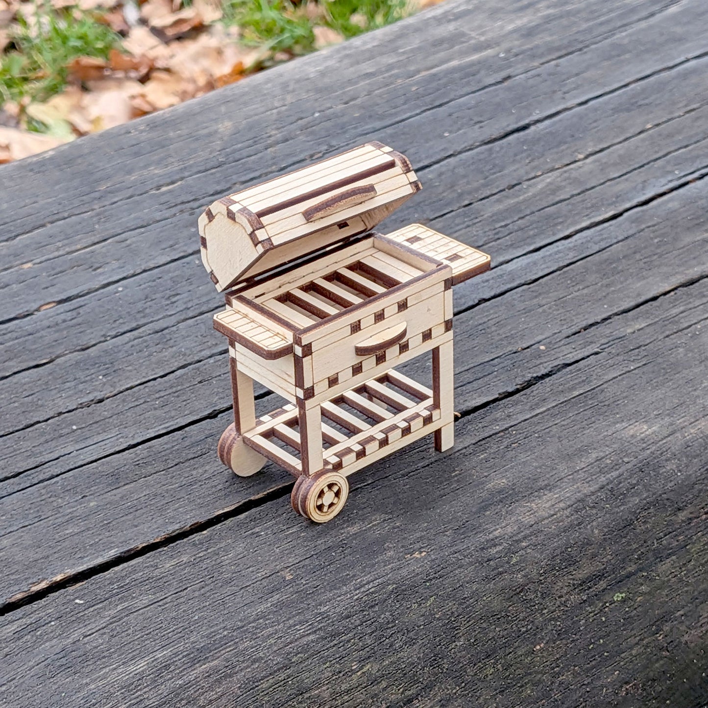 BBQ Grill Miniature - Dollhouse Furniture & Display Model - Glowforge