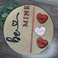 Be Mine Sweethearts Valentine's Day Door Sign