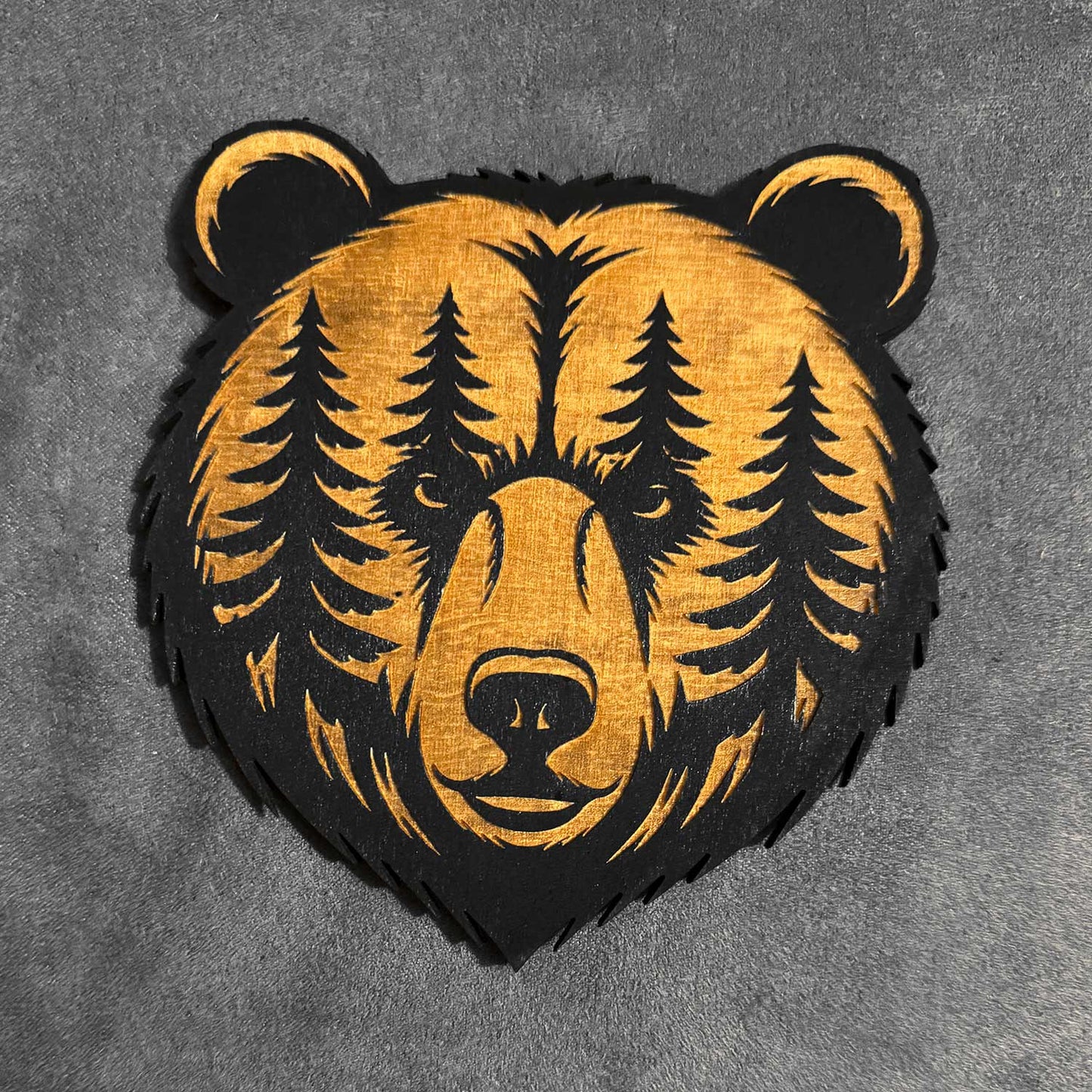 Bear Forest Art - Glowforge