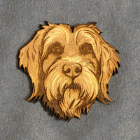 Bearded Collie Art - Glowforge