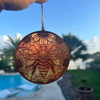 Bee Radiance Suncatcher - Glowforge