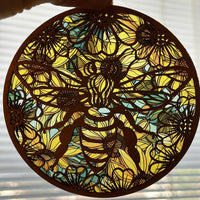 Bee Radiance Suncatcher - Glowforge