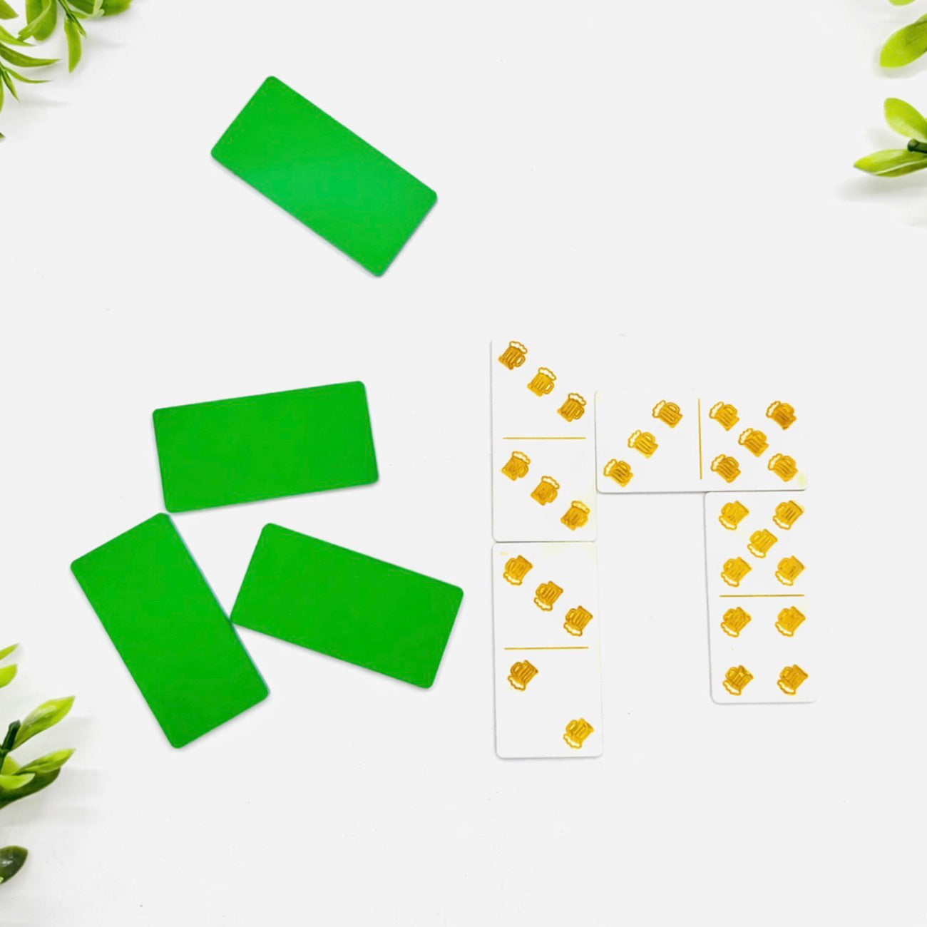 Beer Mug Domino Game (Set of 28) - Glowforge