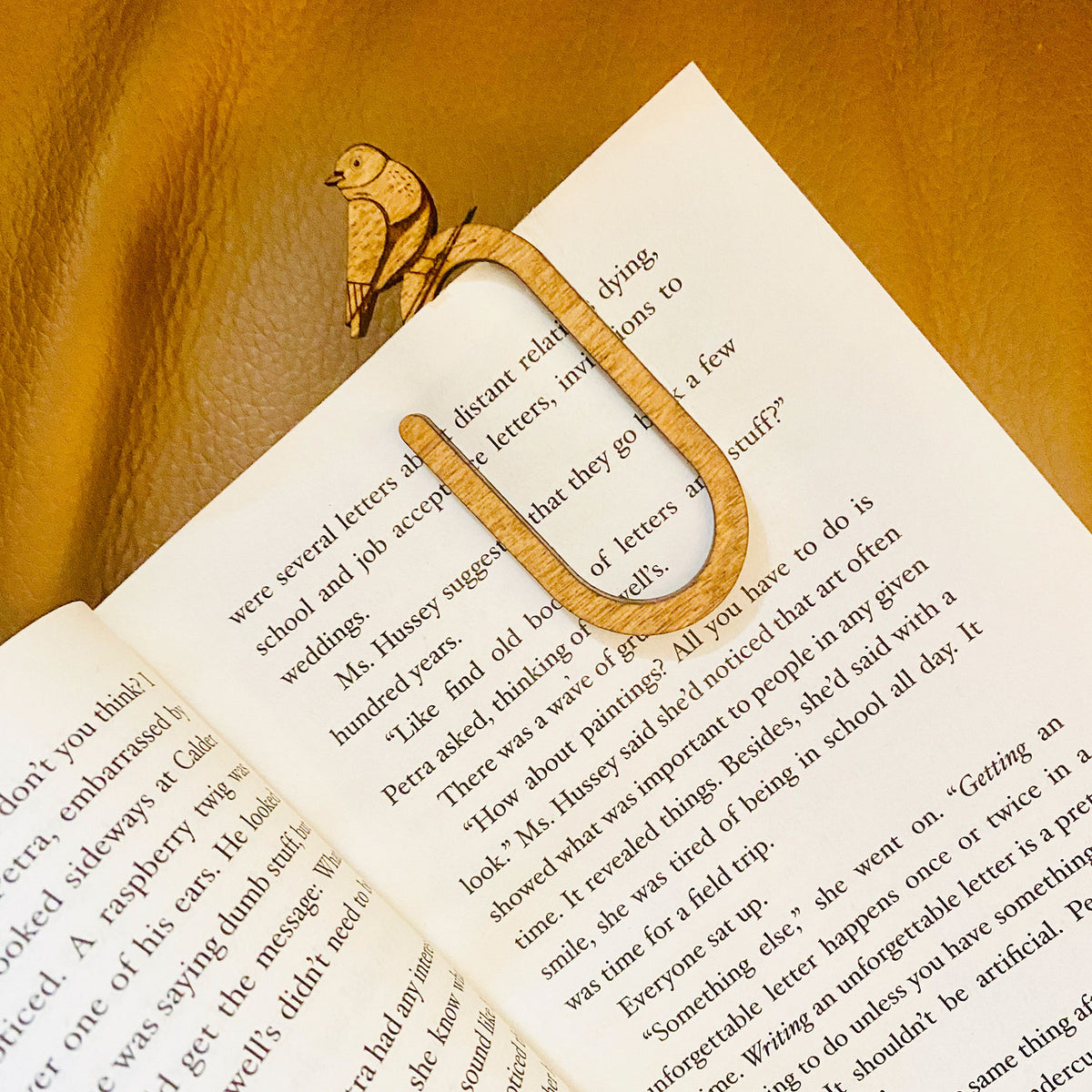 Bird Paperclip Bookmark - Glowforge