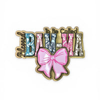Blessed To Be Floral BAM-MA Wall Hanger - Glowforge