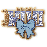 Blessed To Be MIMI Floral Wall Hanger - Glowforge