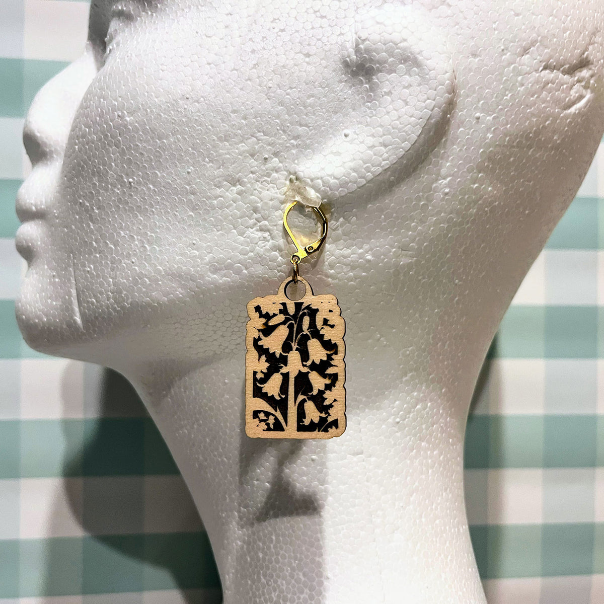 Bluebell Earring Pendants - Glowforge
