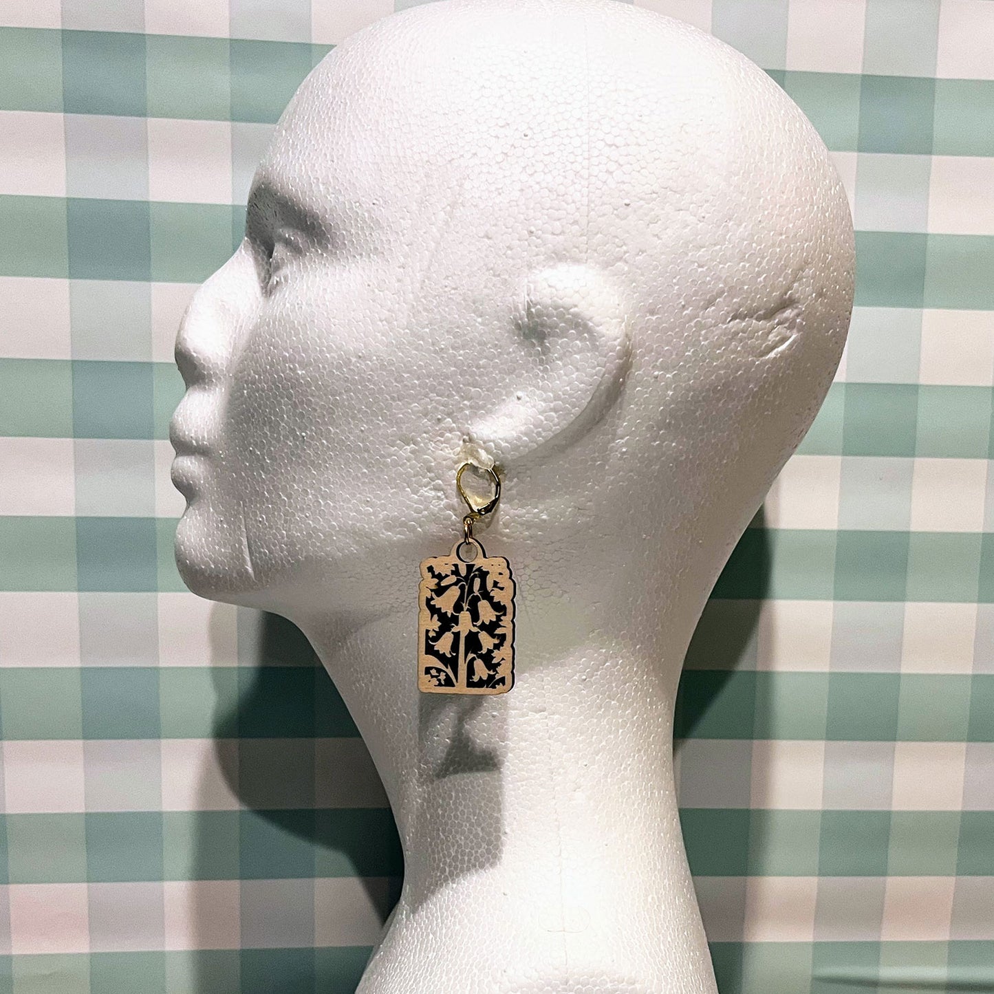 Bluebell Earring Pendants - Glowforge