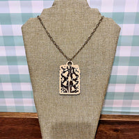 Bluebell Necklace Pendant - Glowforge