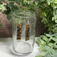 Blueberry Summer Bar Dangle Earrings - Glowforge