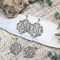 Boho Floral Earrings (Set of 2) - Glowforge