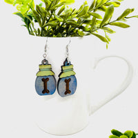 Bone Dust Elixir Potion Earrings - Glowforge