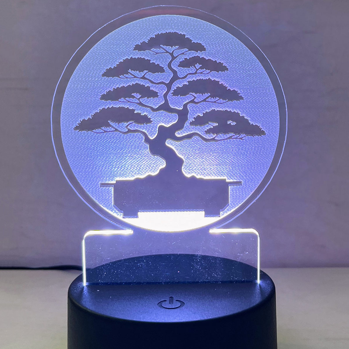 purple led bonsai tree Bonsai LED Nightlight Insert – Glowforge Shop