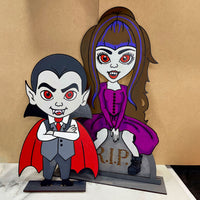 Boy Vampire Halloween Stand - Glowforge