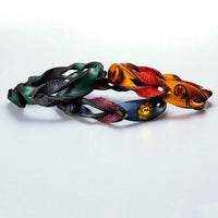"Braided" Leather Bracelet (Set of 3) - Glowforge