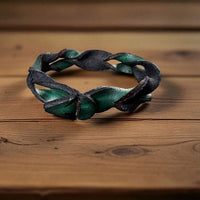 "Braided" Leather Bracelet (Set of 3) - Glowforge