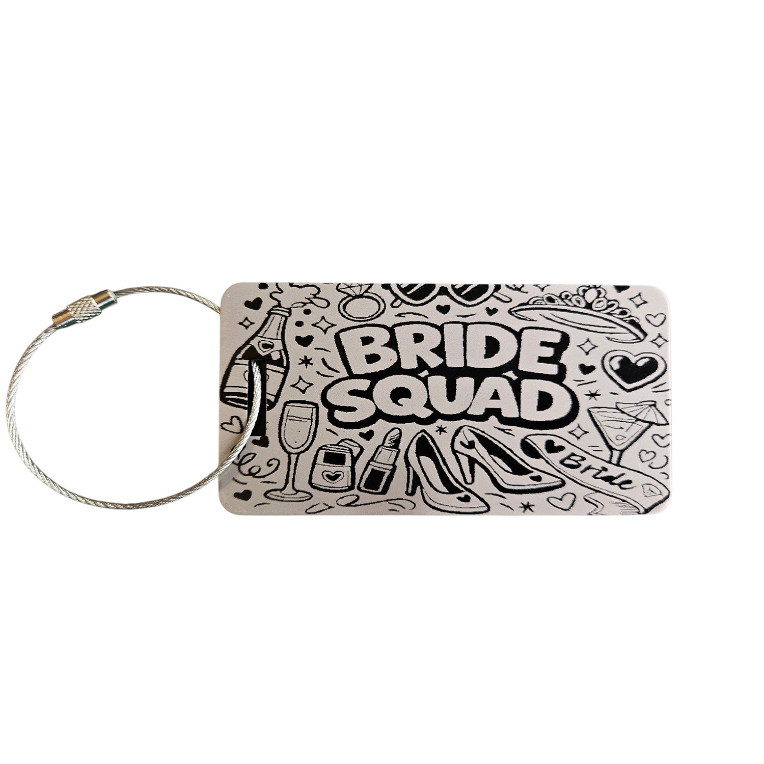 Bride Squad Luggage Tag (Set of 2) – Glowforge Shop