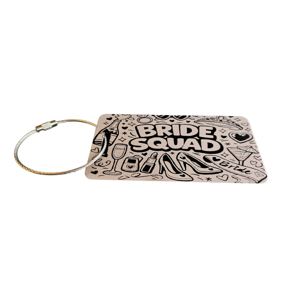 Bride Squad Luggage Tag (Set of 2) - Glowforge