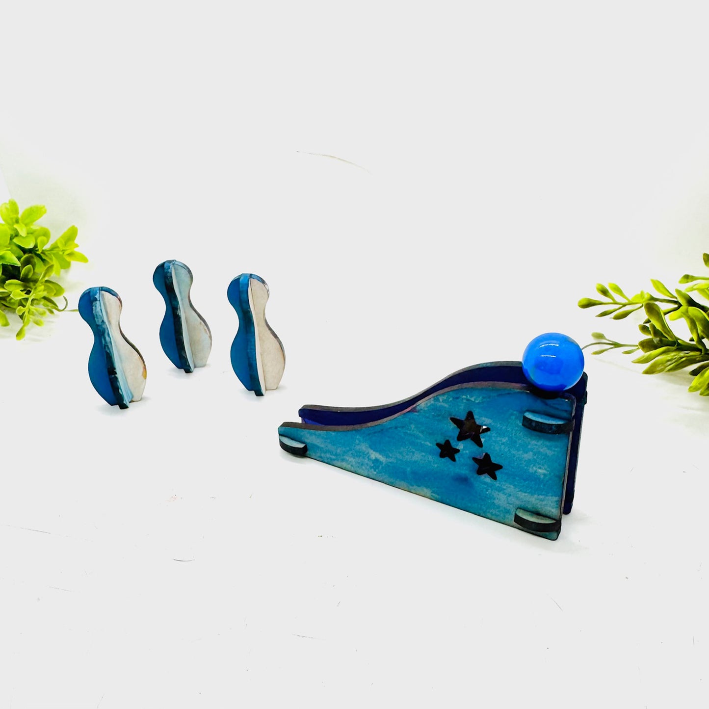 Bright Stars Mini Bowling Game - Glowforge