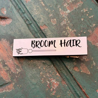 Broom Hair Bar Barrette - Glowforge