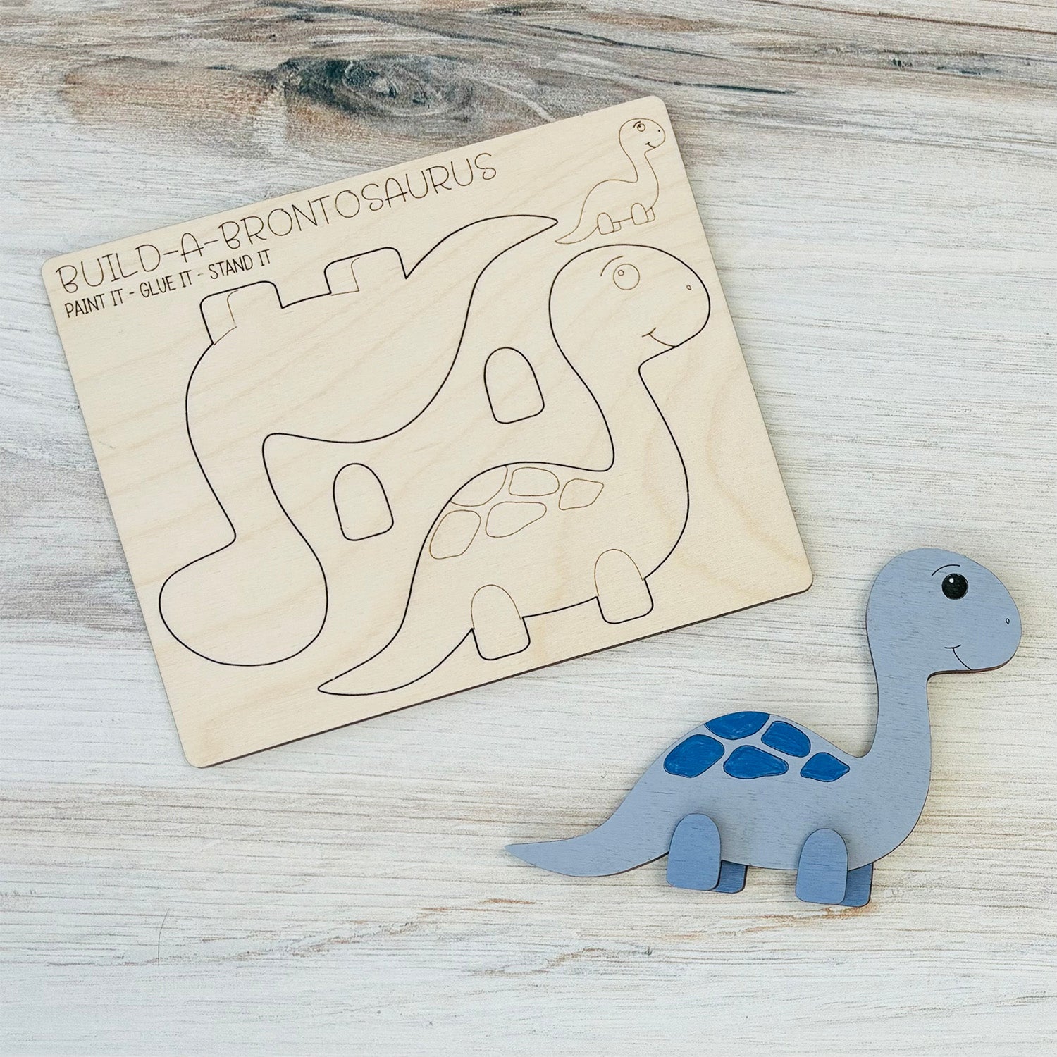 Brontosaurus Card Build a Brontosaurus Pop-Out Card – Glowforge Shop