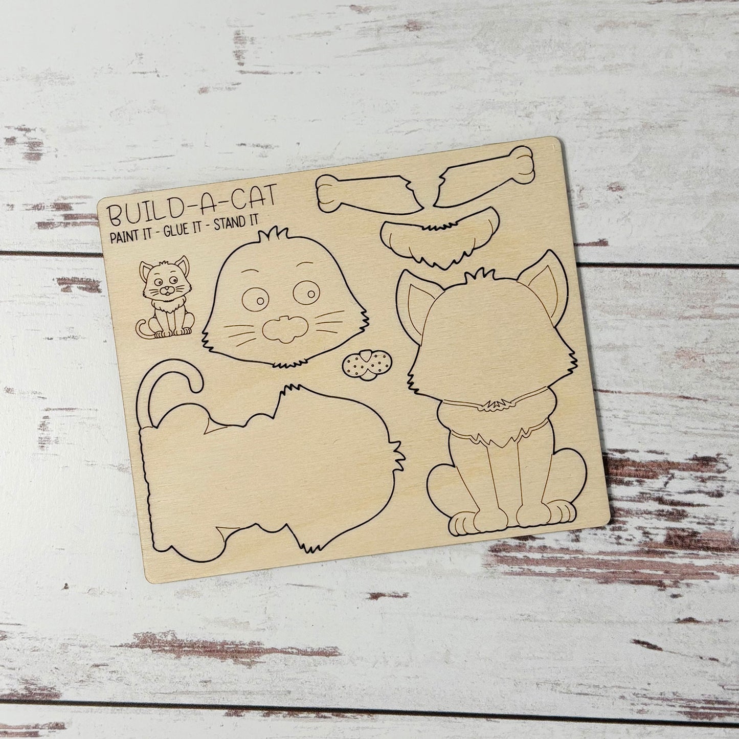 Build a Cat Pop-Out Card - Glowforge