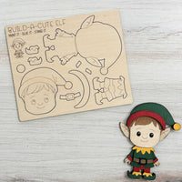 Build a Cute Elf Pop-Out Card - Glowforge