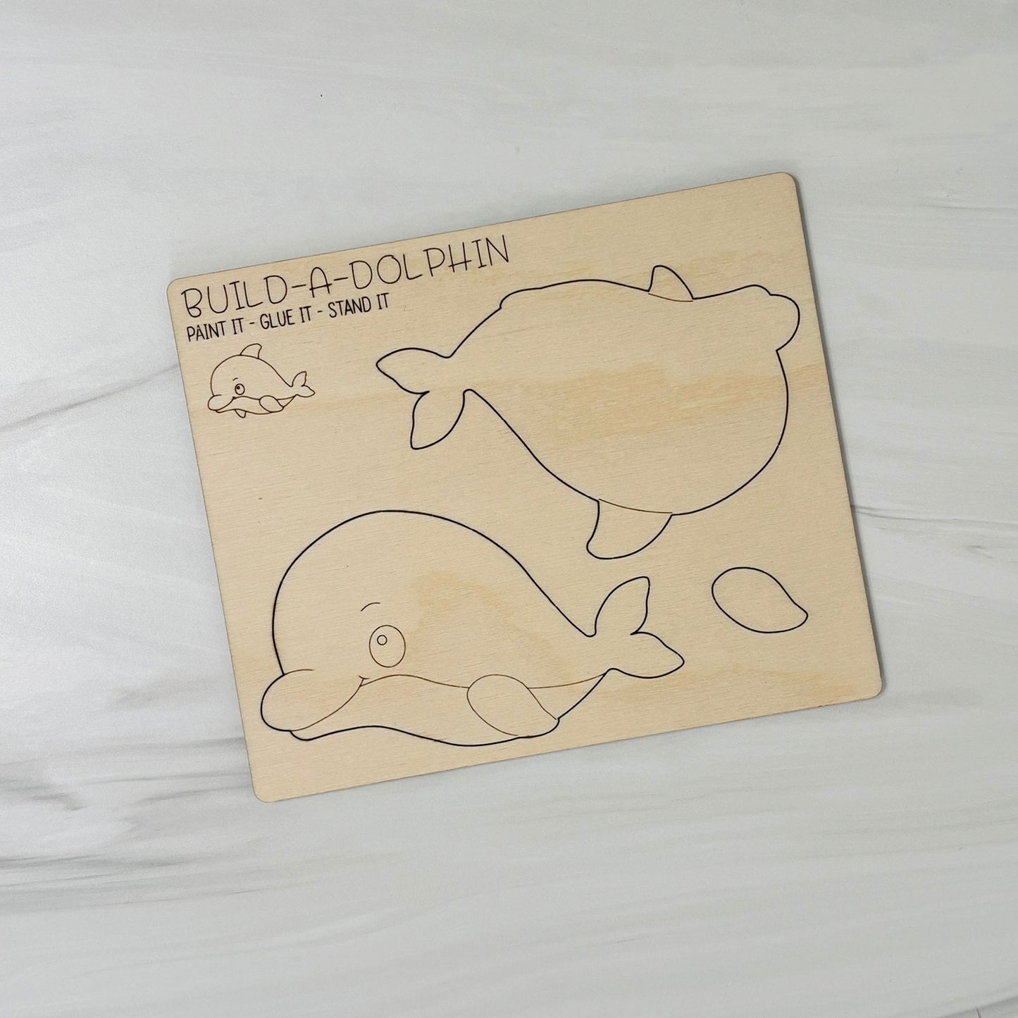 Build a Dolphin Pop-Out Card - Glowforge