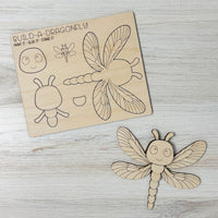 Build a Dragonfly Pop-Out Card - Glowforge