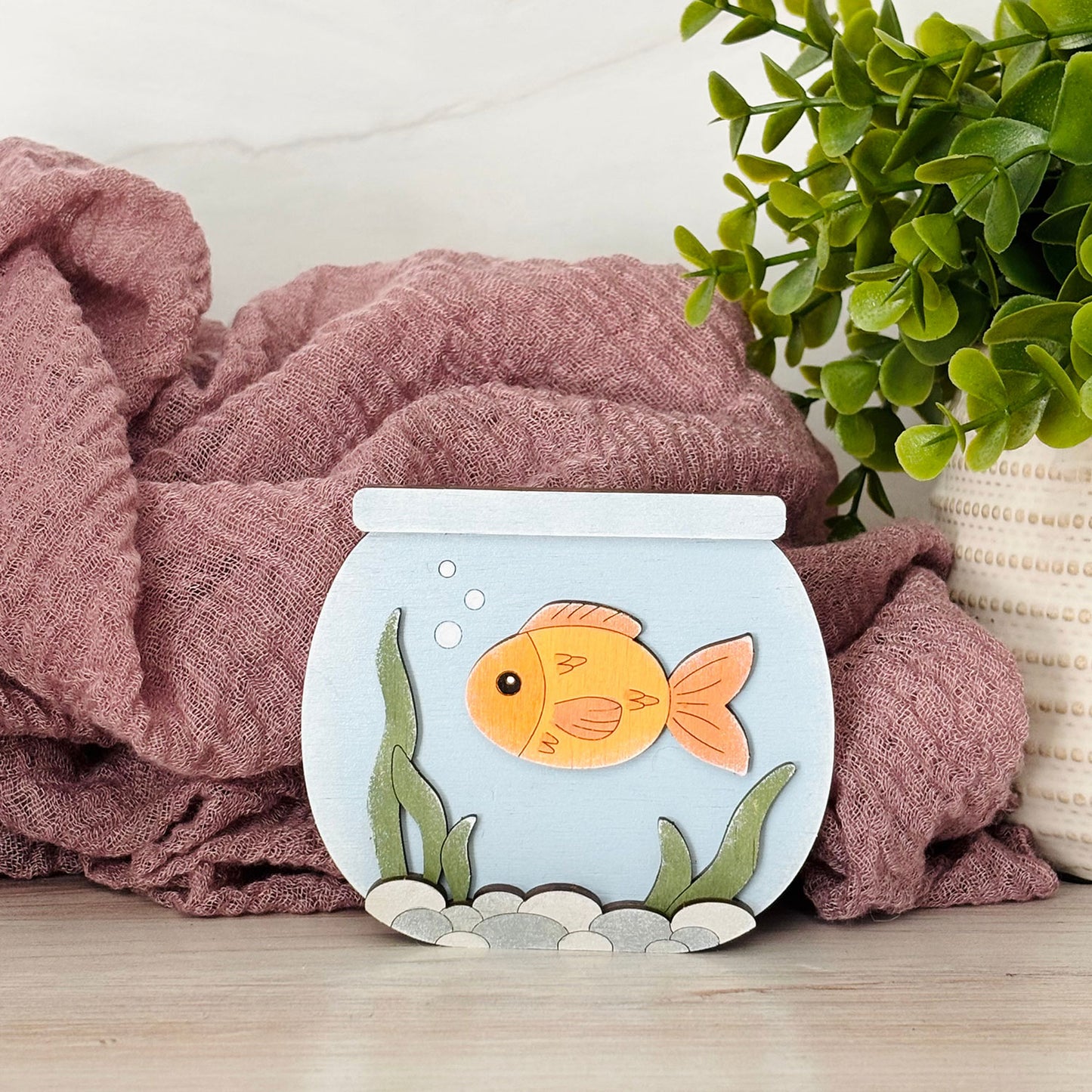 Build a Fishbowl Pop-Out Card - Glowforge