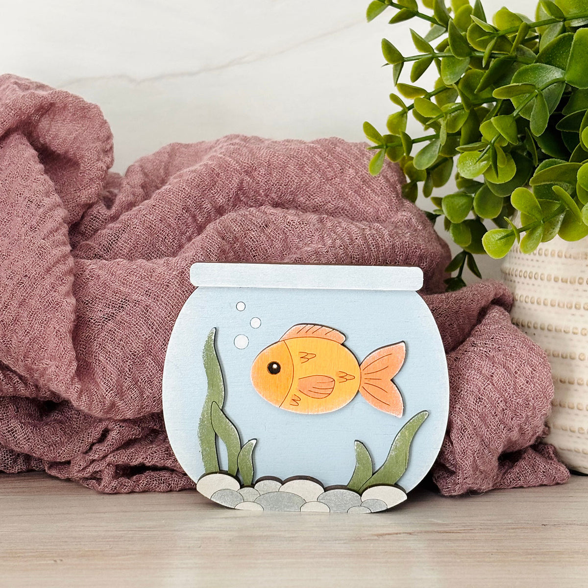 Build a Fishbowl Pop-Out Card - Glowforge