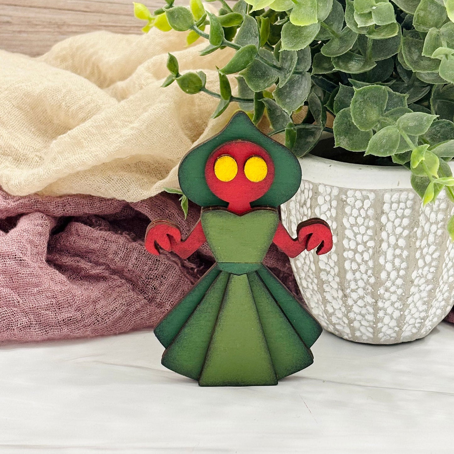 Build a Flatwoods Monster Cryptid Pop-Out Card - Glowforge