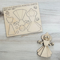 Build a Flatwoods Monster Cryptid Pop-Out Card - Glowforge