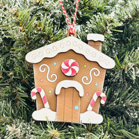 Build a Gingerbread House Pop-Out Card - Glowforge