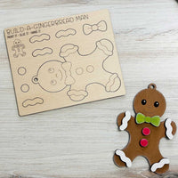 Build a Gingerbread Man Pop-Out Card - Glowforge