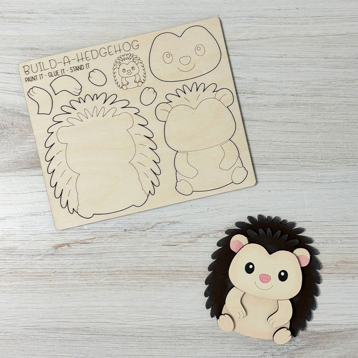 Build a Hedgehog Pop-Out Card - Glowforge