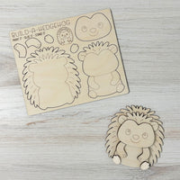 Build a Hedgehog Pop-Out Card - Glowforge