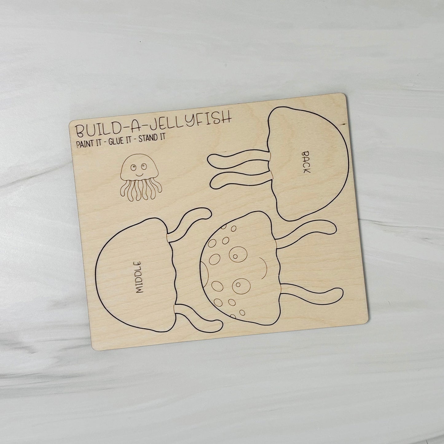 Build a Jellyfish Pop-Out Card - Glowforge