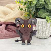 Build a Jersey Devil Cryptid Pop-Out Card - Glowforge