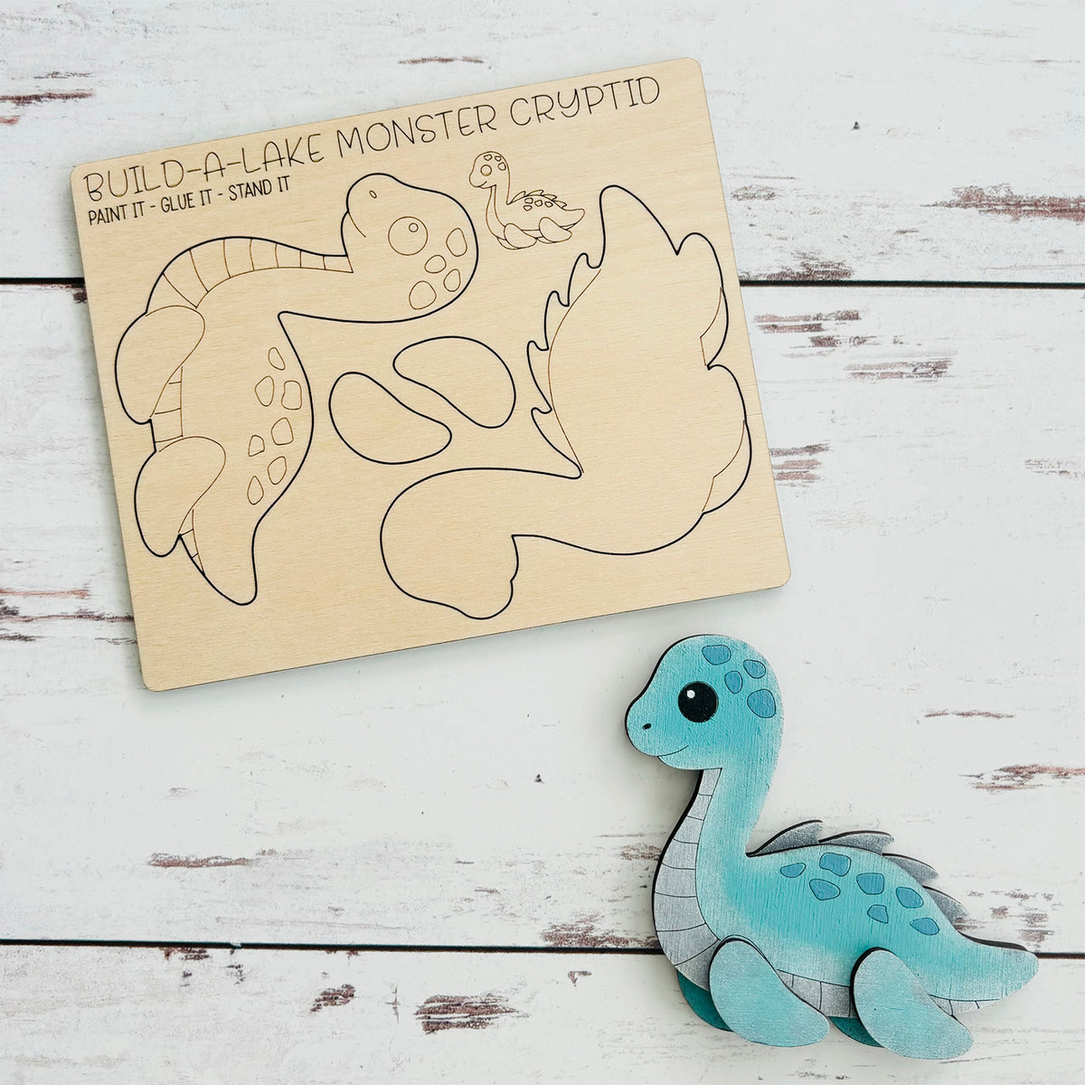 cryptid lake monsters Build a Lake Monster Cryptid Pop-Out Card – Glowforge Shop
