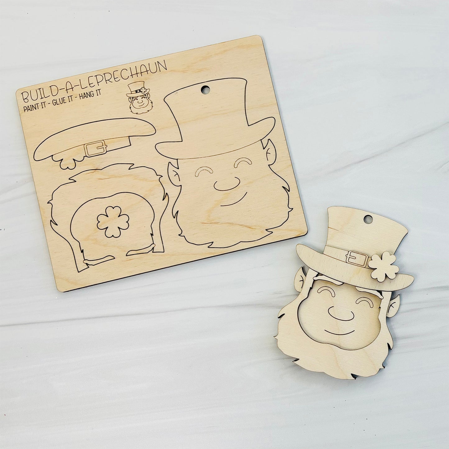 Build a Leprechaun Pop-Out Card