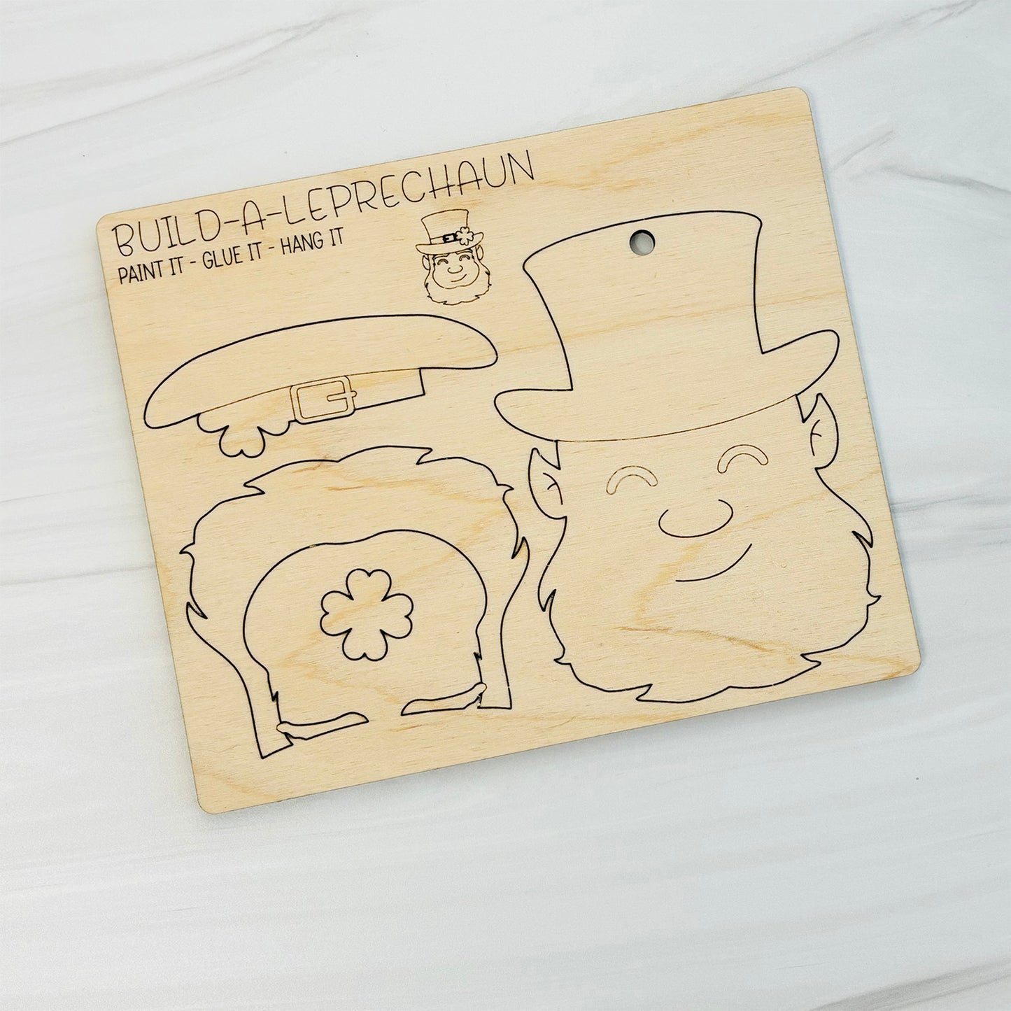 Build a Leprechaun Pop-Out Card