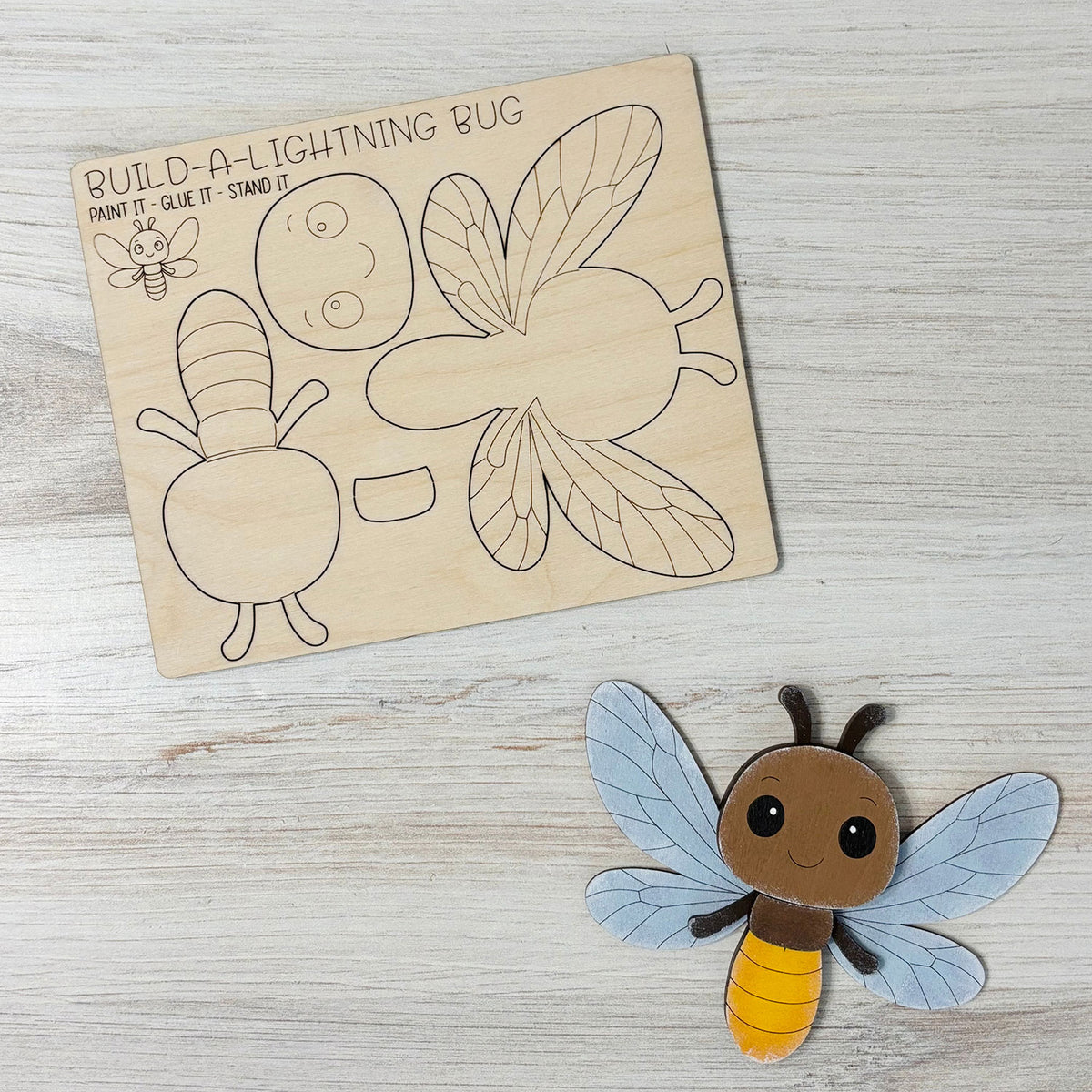 Build a Lightning Bug Pop-Out Card – Glowforge Shop