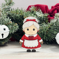 Build a Mrs. Claus Pop-Out Card