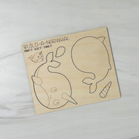 Build a Narwhal Pop-Out Card - Glowforge