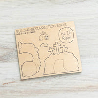 Build a Resurrection Scene Pop-Out Card - Glowforge